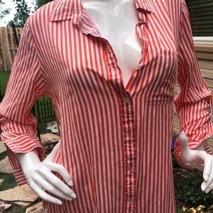 Velvet Heart Button Down - L